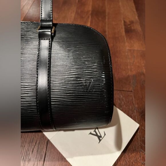 Louis Vuitton Soufflot M52222 Epi‎ Leather Noir Black With Pouch - Picture 5 of 16